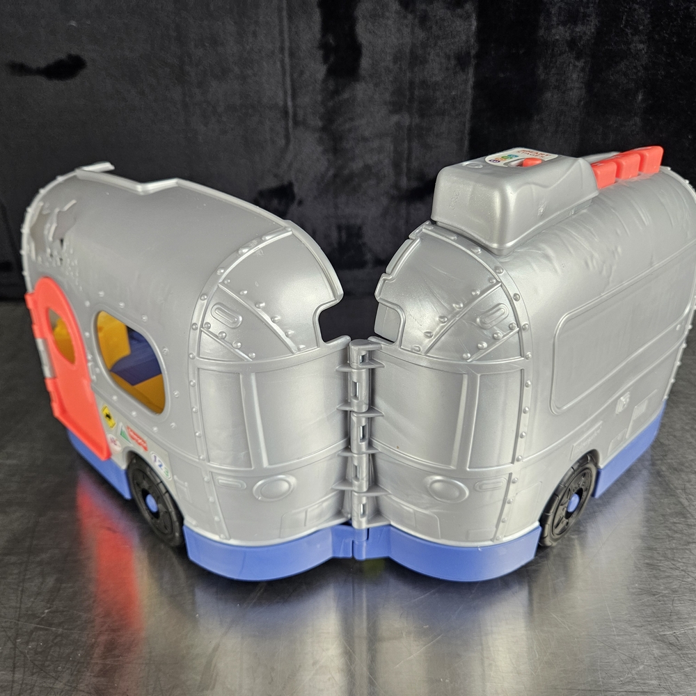 Fisher-Price Gray and Pink Toy Camper - Picture 7 of 9